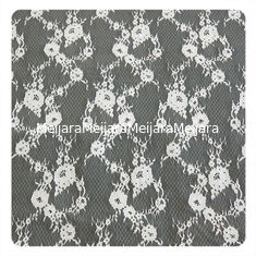 China 150 x 300 cm Chantilly Trim Lace , Upholstery Fabric For Evening Dress Or Lady Garment supplier