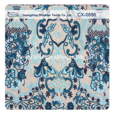 China 120cm ± 5% Polyester Floral Embroidered Crochet Lace Fabric For Underwear / Lingerie / Dress supplier