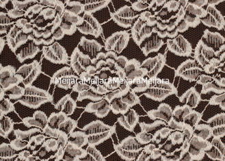 China OEM / ODM Customied Brushed Floral Lace Fabric By The Yard Anti-Static CY-LQ0006 supplier