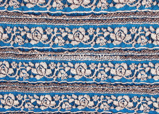 China Eco-Friendly Stretch Lace Fabric For Dresses , Multi Color Lace Fabric CY-LW0480 supplier