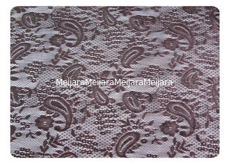 China Eco-Friendly Polyester Lace Fabric , Cashew Design for Underwear CY-CT8503 supplier
