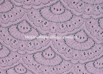 China Fan Shaped Lace Fabric , 150CM Width for Ladies Garment CY-CT8521 supplier