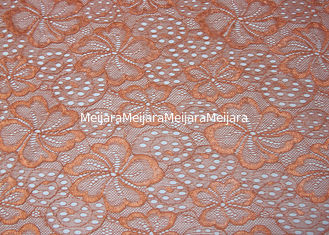 China New Fashion Spandex Elastic Lace Fabric For Wedding Dress , Lingerie CY-DN0006 supplier