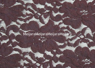 China Stretchy Elastic Lace Fabric 60% Cotton 30% Nylon 10% Spandex CY-LW0790 supplier