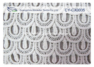 China Eco-Friendly Embroidered Lace Fabric For Lingerie , Underwear CY-CX0035 supplier