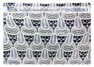 China OEM / ODM Embroidered Lace Fabric for Bedding &amp; Home Textile CY-CX0035-1 supplier