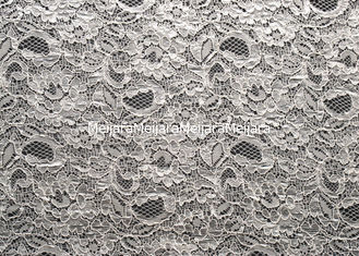 China Nylon Rayon Viscose Corded Lace Fabric Jacquard Shrink-Resistant CY-LW0733 supplier
