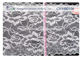 China OEM / ODM Design Nylon Lace with Elastic Material For Shirt CY-HB0106 supplier