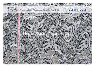 China Eco-Friendly Nylon Elastic Lace Trim , Nylon + Spandex CY-HB0279 supplier