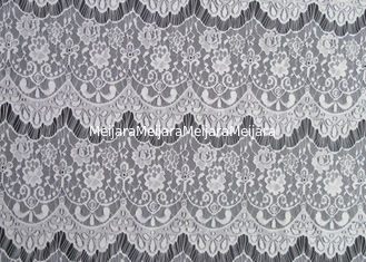 China Jacquard Nylon Lace Fabric , 100% Nylon / 145cm Width CY-DN0002 supplier