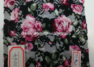China Wonderful Flower Digital Printed Fabric for Garment , Underwear CY-LY0064 supplier
