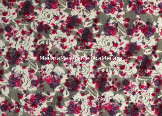 China Spandex Digital Printed Embroidered Lace Fabric Fabric For Dress / Garment CY-LY0061 supplier
