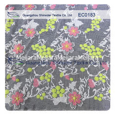China High Density Nylon Cotton Lace Fabric Embroidered Lace For Lady Garments supplier