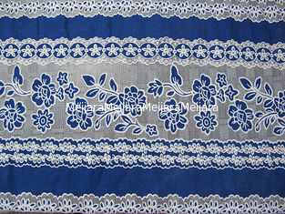 China Elegant Cotton Polyester Lace Fabric Burnout Lace Orange for Lady Dress / Wedding Dress(CY-DK0031) supplier