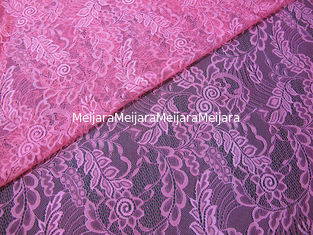 China Light hollow gauze 100%nylon leaf lace fabric textile in Guangzhou market (CY-DN0007) supplier