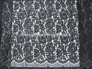 China Cotton Nylon Rayon Corded Lace Fabric supplier