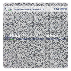 China Sunflower Star soft  Bush Nylon &amp; Cotton lace fabric for lady dress supplier
