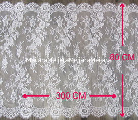 China White Decorative Eyelash Lace Trim with 80cm Width CY-HB0460 supplier