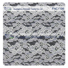 China Cotton Nylon Lace Fabric of Floral pattern for Fashion Garments, Wedding Dress supplier