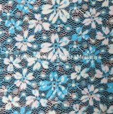 China spandex & polyester Digital Printed Fabric , Print Stripe Lace Normal Dyeing supplier