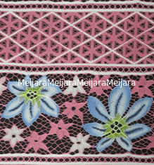 China 100P Flower Digital Printed Fabric for ladies dress supplier