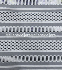 China Train tracks Lines Net Cotton Nylon Lace Fabric for garment or Summer Dresses supplier