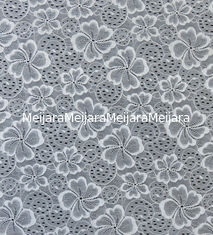 China Embellished Stretchable Trim Lace Fabric Wedding Gown Designers supplier