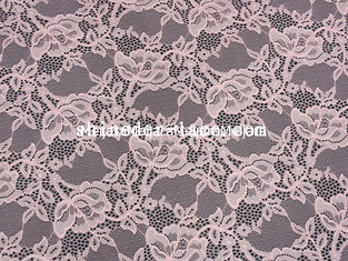 China Mesh Flower Stretch Lace Fabric Nylon Spandex Materail Fashion Design SYD-0178 supplier