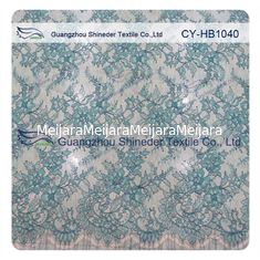 China Coloured Elegant Chantilly Lace Wedding Dresses French Lace Fabric supplier