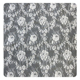 AEO FREE  Floral Chantilly 100% Nylon Lace Fabric For All Kinds Of Garment supplier