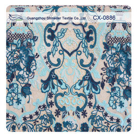 120cm ± 5% Polyester Floral Embroidered Crochet Lace Fabric For Underwear / Lingerie / Dress supplier