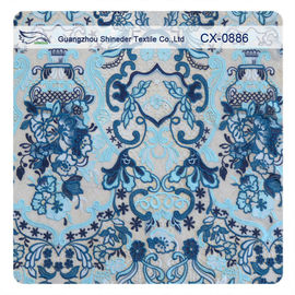 120cm ± 5% Polyester Floral Embroidered Crochet Lace Fabric For Underwear / Lingerie / Dress supplier