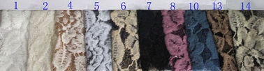 OEM / ODM Customied Brushed Floral Lace Fabric By The Yard Anti-Static CY-LQ0006 supplier