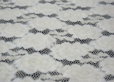 Jacquard Brushed Lace Anti-Static Fabric With 140cm Width SGS CY-LQ0041 supplier