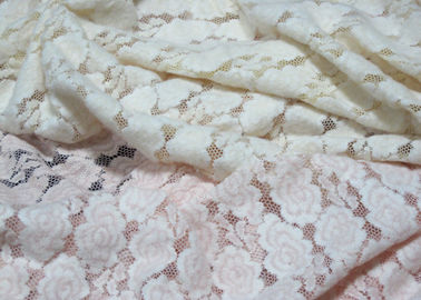 Jacquard Brushed Lace Anti-Static Fabric With 140cm Width SGS CY-LQ0041 supplier