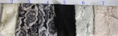 Jacquard Brushed Lace Anti-Static Fabric With 140cm Width SGS CY-LQ0041 supplier