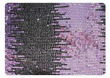 OEM / ODM Custom Beaded Lace Fabric , Shining Sequins Design CY-XP0014 supplier