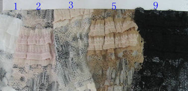 Dramatic Charming Stretch Lace Fabric For Shirt Bag , Polyester Spandex Fabric CY-LW0017 supplier