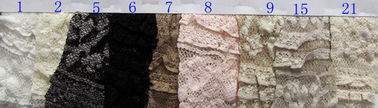 Soft Spandex Black Stretch Wedding Dress Lace Fabric With 130cm Width supplier