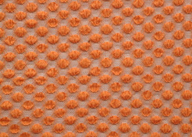 Flexible Bubble Flexible Stretchy Lace Fabric , Nylon / Spandex And Cotton supplier