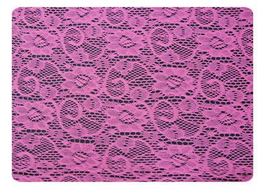 Simplified Crochet Lace Fabric , 65% Terylene + 35% Cotton CY-CT8537 supplier