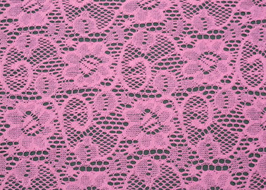 Simplified Crochet Lace Fabric , 65% Terylene + 35% Cotton CY-CT8537 supplier