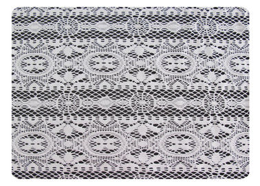 Geometric Polyester Lace Fabric OEM / ODM Offer CY-CT9097 supplier