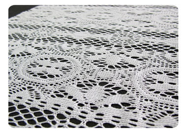 Geometric Polyester Lace Fabric OEM / ODM Offer CY-CT9097 supplier
