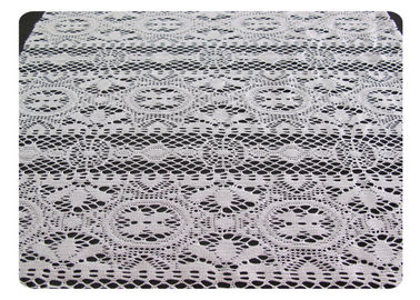 White Polyester Lace Fabric supplier