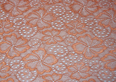 New Fashion Spandex Elastic Lace Fabric For Wedding Dress , Lingerie CY-DN0006 supplier