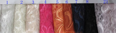 New Fashion Spandex Elastic Lace Fabric For Wedding Dress , Lingerie CY-DN0006 supplier