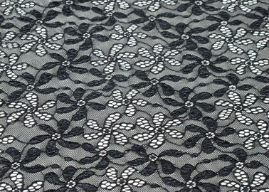 Shrink-Resistant Elastic Lace Fabric ,90% Nylon 10% Spandex Fabric CY-LW0795 supplier
