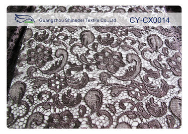 Good Design Embroidered Nylon Lace Cotton Fabric for Shirt , Bag CY-CX0014 supplier