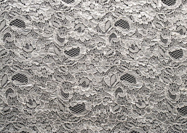 Nylon Rayon Viscose Corded Lace Fabric Jacquard Shrink-Resistant CY-LW0733 supplier